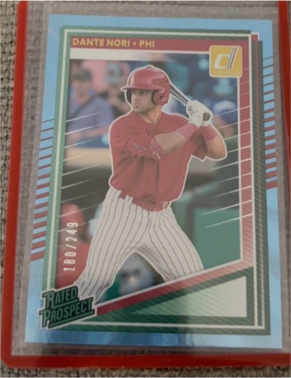2025 Donruss #180 Dante Nori — front