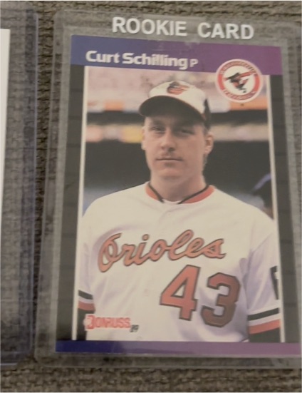 1989 Donruss #635 Curt Schilling — front