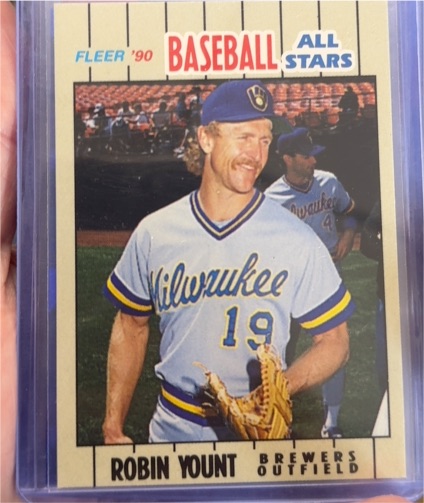 1990 Fleer Baseball All Stars #44 Robin Yount — front