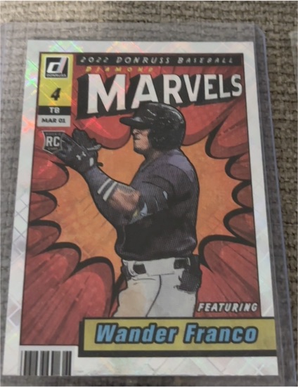 2022 Donruss Marvels Diamond #M-8 Wander Franco — front