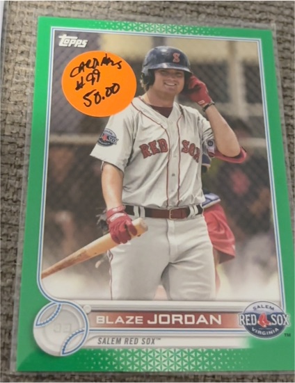 2022 Topps Pro Debut #PD-115 Blaze Jordan — front