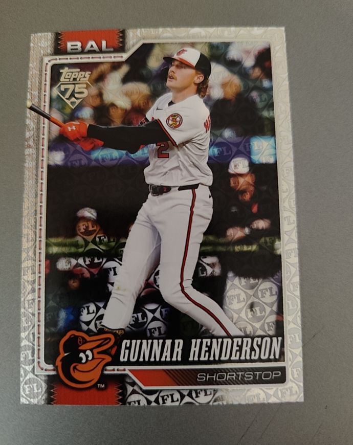 2026 Topps Series 1 #46 Gunnar Henderson — front