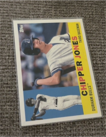 2022 Topps Pro Debut #MILB-6 Chipper Jones Durham Bulls — front