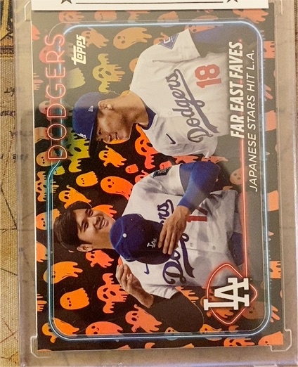 2024 Topps Update #US13 Far East Faves Shohei Ohtani / Yoshinobu Yamamoto — front