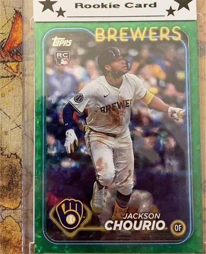 2024 Topps Update #US240 Jackson Chourio — front