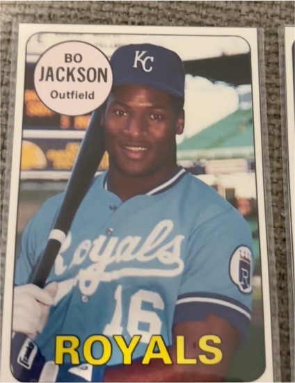 1990 Baseball Cards Magazine #41 Bo Jackson — front