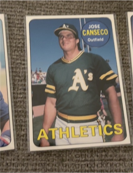 1969 Topps #68 Jose Canseco — front