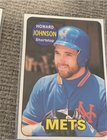 1990 Baseball Cards Magazine #22 Howard Johnson — front