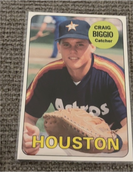 1990 Baseball Cards Magazine #BC1 Craig Biggio Houston Astros — front