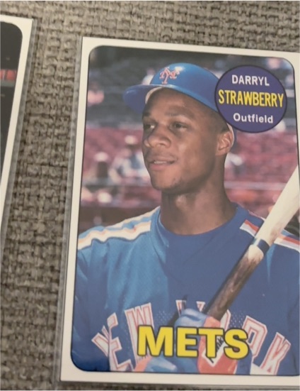 1990 Baseball Cards Magazine #BC19 Darryl Strawberry — front