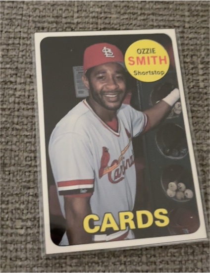 1990 Baseball Cards Magazine #BC25 Ozzie Smith — front