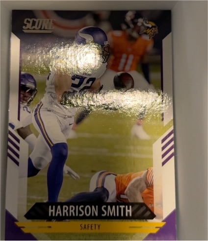 2021 Panini Score #148 Harrison Smith — front