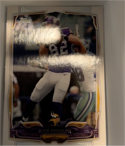 2014 Topps #4 Kyle Rudolph — front