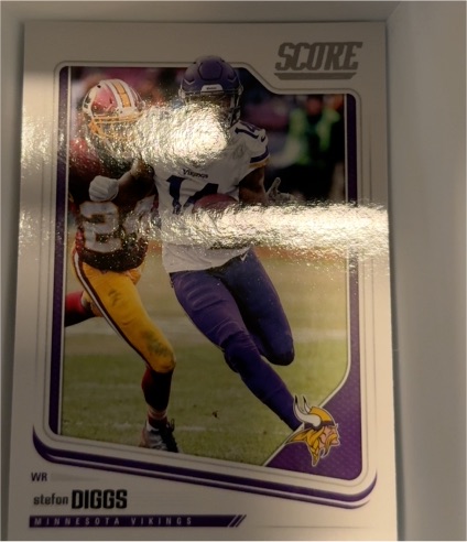 2018 Score #199 Stefon Diggs — front