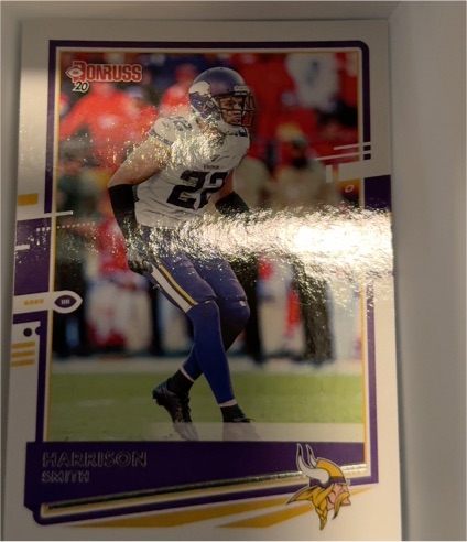 2020 Donruss #161 Harrison Smith Minnesota Vikings — front