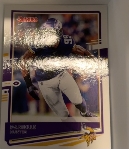 2020 Donruss #164 Danielle Hunter Minnesota Vikings — front