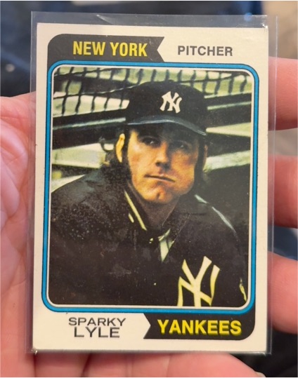 1974 Topps #66 Sparky Lyle — front