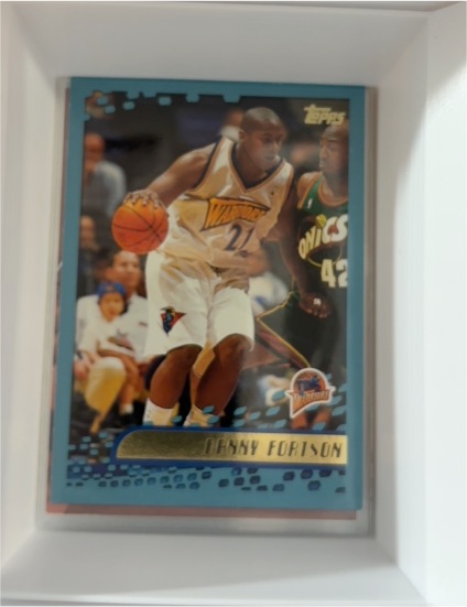 2001-02 Topps #160 Danny Fortson — front