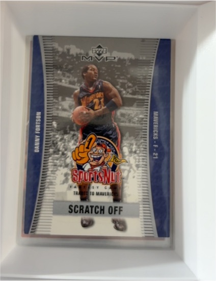 2003-04 Upper Deck MVP Sportsnut Fantasy #SN22 Danny Fortson — front
