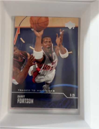 2003 Upper Deck #F:21 Danny Fortson — front