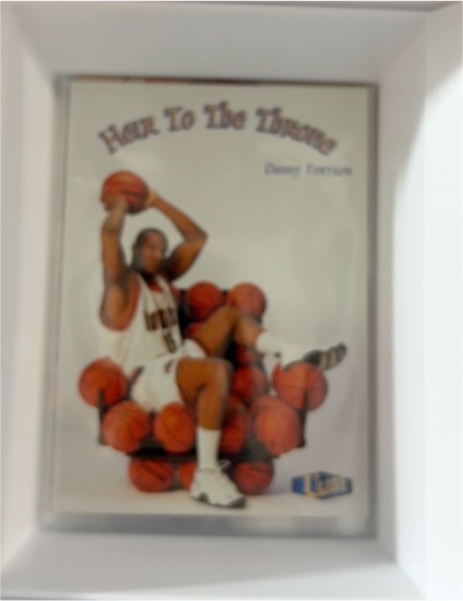 1997-98 Fleer Ultra Heir To The Throne #8 HT Danny Fortson — front
