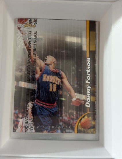 1998-99 Topps Finest #39 Danny Fortson — front