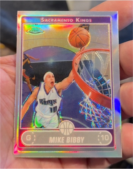 2006-07 Topps Chrome #13 Mike Bibby — front