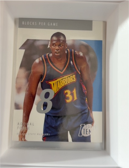 2002-03 Topps Ten #48 Adonal Foyle — front