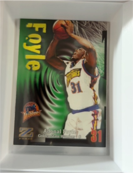 1997-98 Skybox Z-Force #161 Adonal Foyle — front