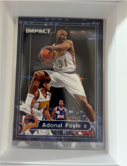 1999-00 SkyBox Impact #188 Adonal Foyle — front
