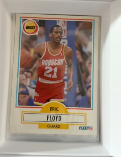 1990-91 Fleer #70 Eric Floyd — front