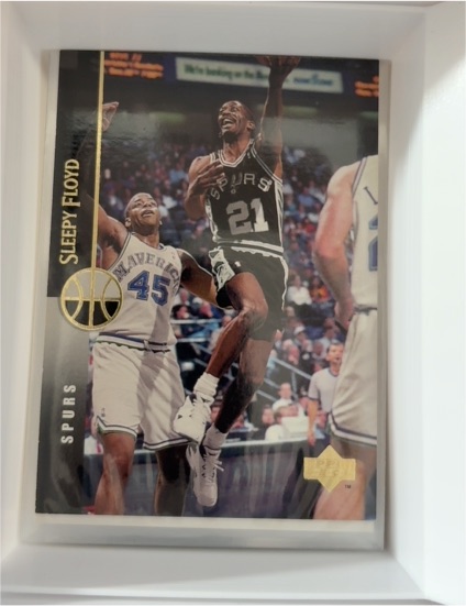 1994-95 Upper Deck #83 Sleepy Floyd — front