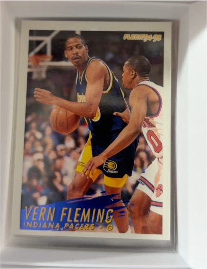 1994-95 Fleer #90 Vern Fleming — front