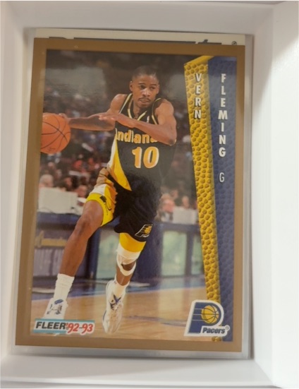 1992-93 Fleer #89 Vern Fleming — front