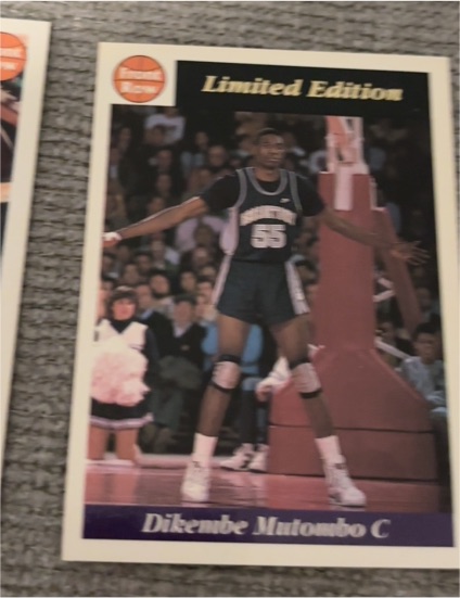 1991 Front Row Limited Edition #1 Dikembe Mutombo — front