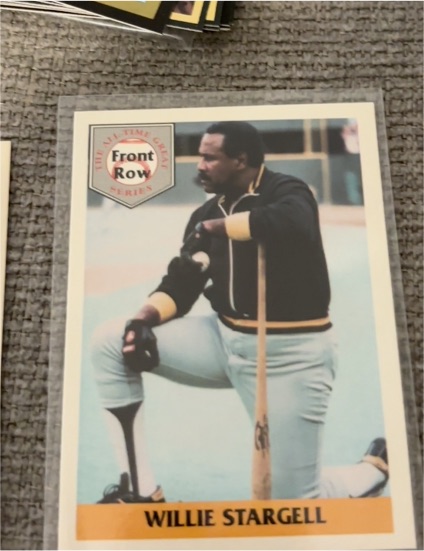 1992 Front Row All-Time Great Series #1 Willie Stargell — front