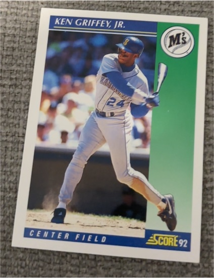 1992 Score #1 Ken Griffey Jr. — front