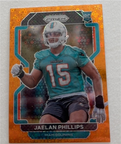 2021 Panini Prizm #377 Jaelan Phillips — front