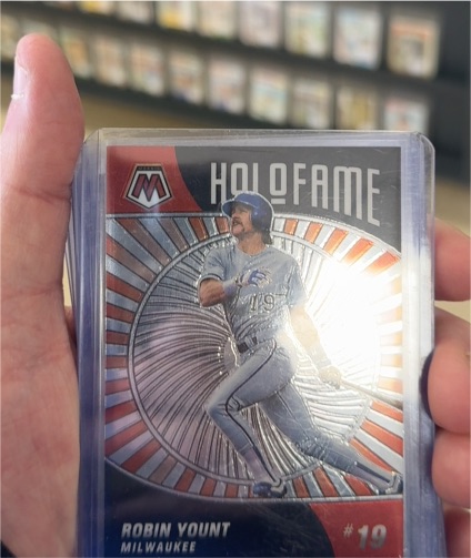 2022 Panini Mosaic Holofame #HF-9 Robin Yount — front