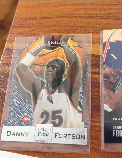 1997 Collector's Edge Edge Impulse #10 Danny Fortson — front