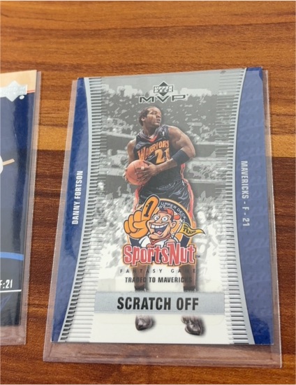 2003-04 Upper Deck MVP SportsNut Scratch Off #SN22 Danny Fortson — front