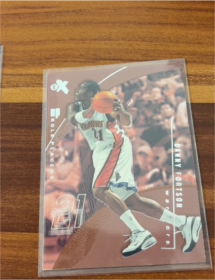 2001-02 E-X #74 Danny Fortson — front