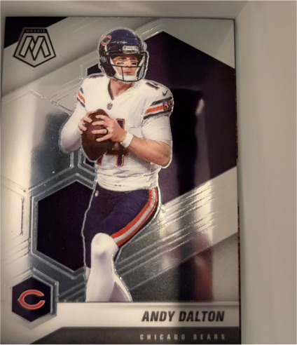 2021 Panini Mosaic #44 Andy Dalton — front