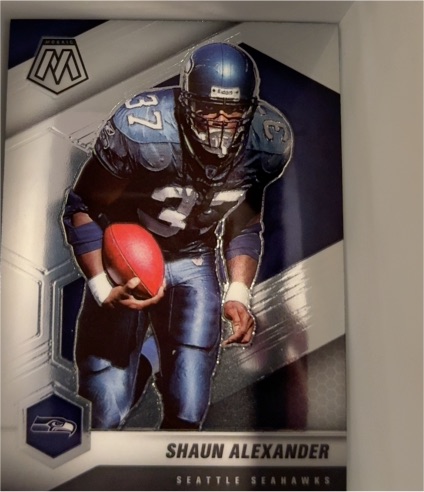2021 Panini Mosaic #181 Shaun Alexander — front