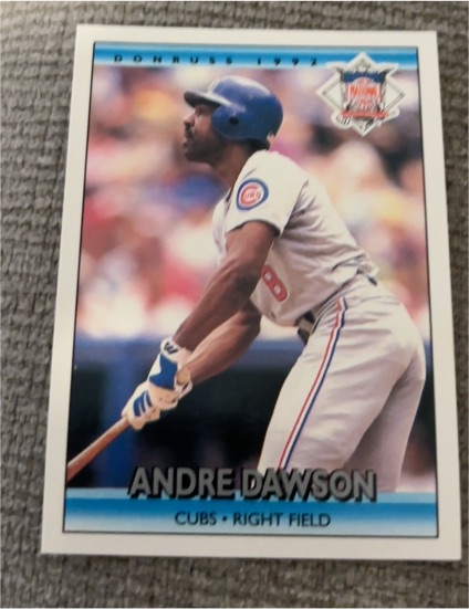 1992 Donruss #422 Andre Dawson — front