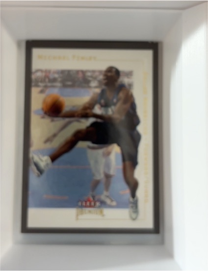 1999 Upper Deck Michael Jordan Wizards Collector Plaque — front