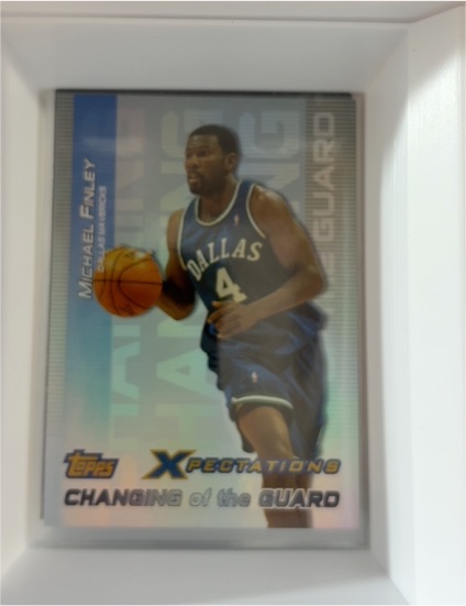 2001-02 Topps Xpectations #CG9 Michael Finley — front