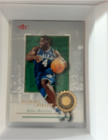 2000-01 Fleer Authority #81 Michael Finley — front