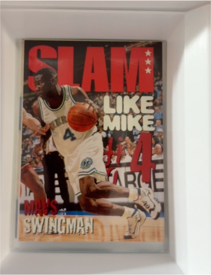 1996-97 Skybox NBA Hoops SLAM #320 Michael Finley — front