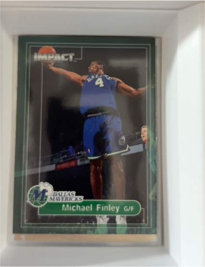 1999-00 SkyBox Impact #118 Michael Finley — front